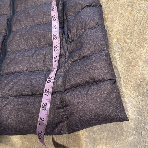 Eddie Bauer cirruslite down parka navy heather size S in EUC - Picture 6 of 8